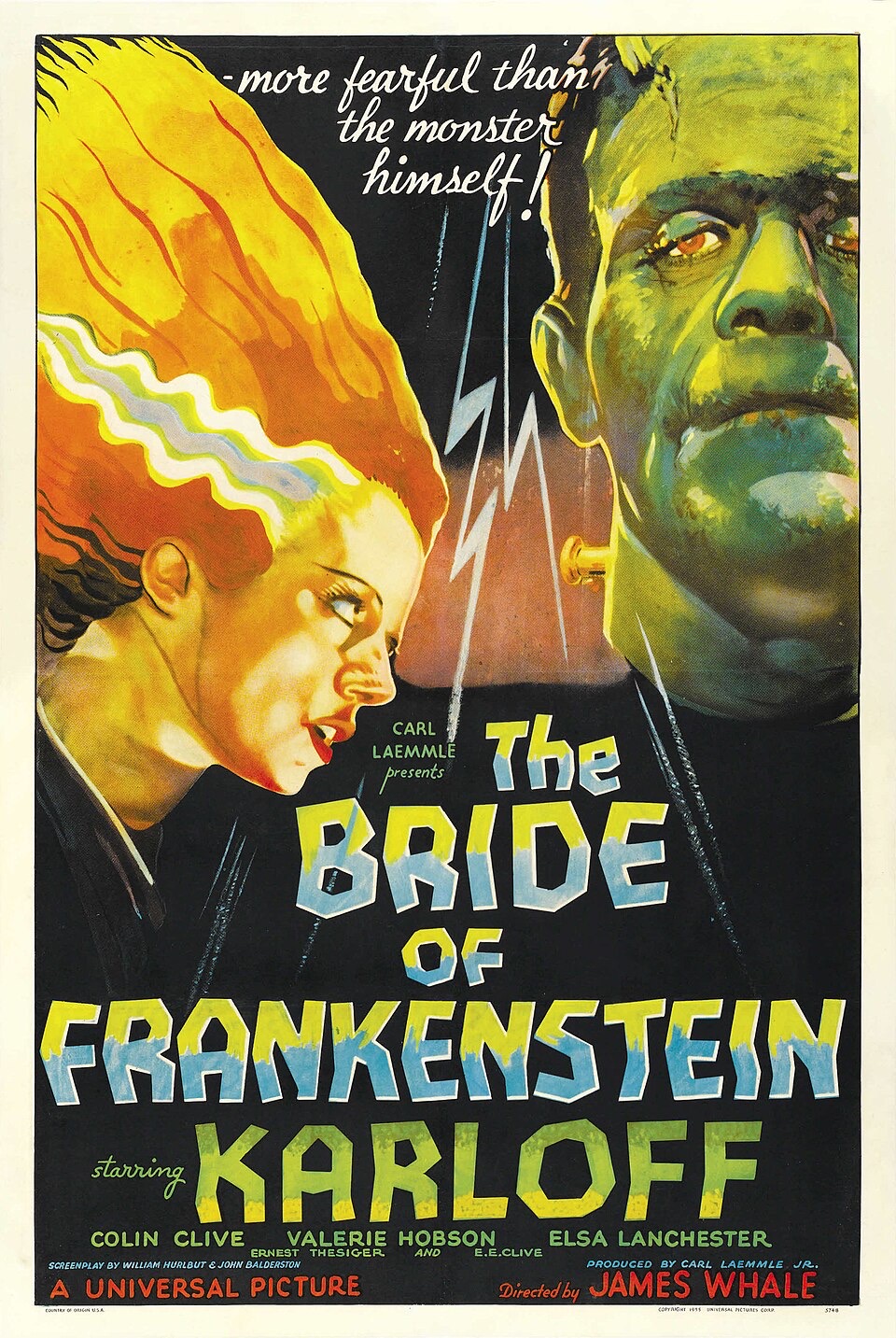 Bride of Frankenstein poster