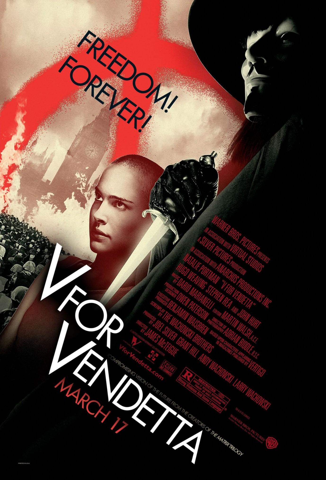 V for Vendetta poster